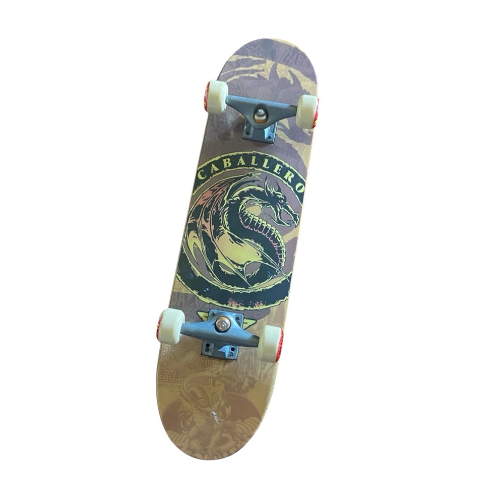 Steve Caballero Dragon Tech Deck Handboard Rare Punk Vintage Classic